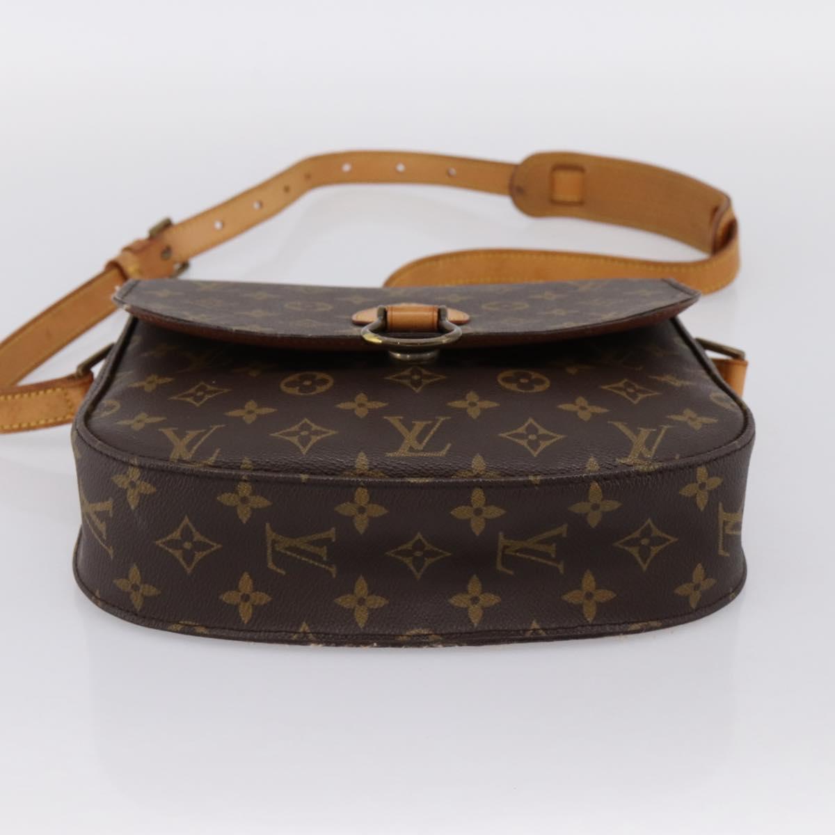 LOUIS VUITTON Monogram Saint Cloud GM Shoulder Bag M51242 LV Auth 202816