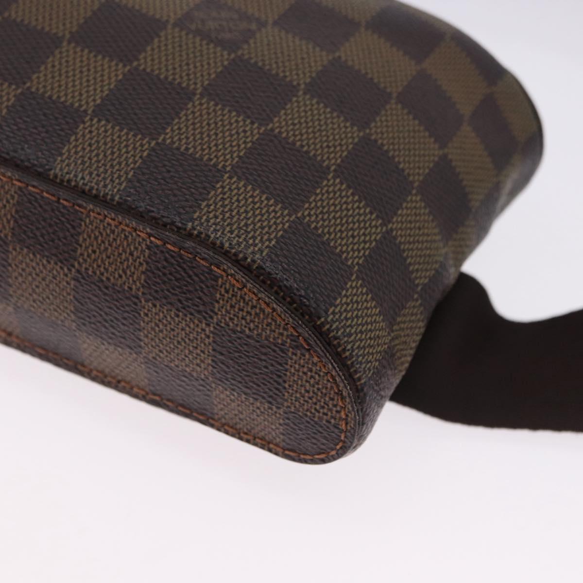 LOUIS VUITTON Damier Ebene Geronimos Shoulder Bag N51994 LV Auth 202819