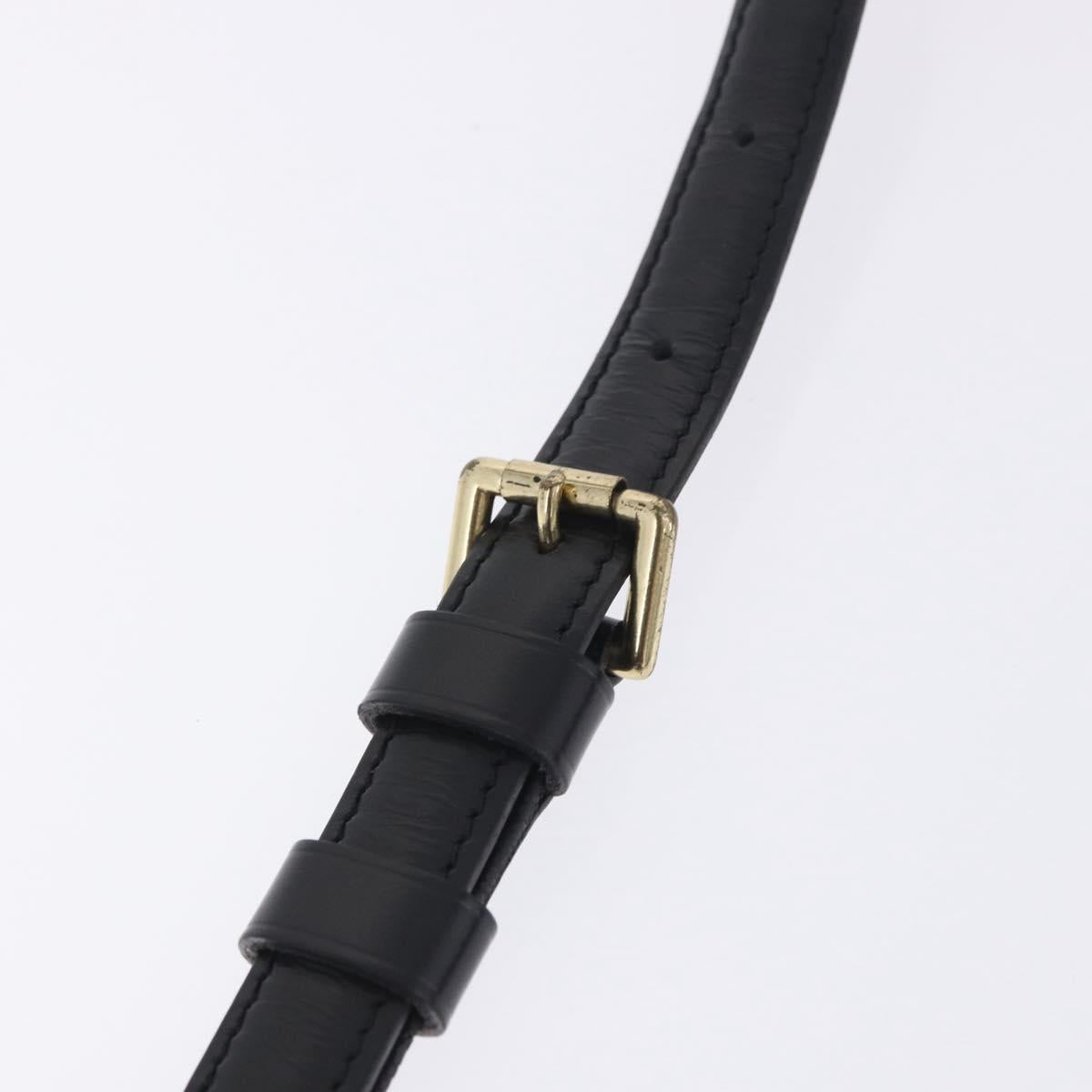 LOUIS VUITTON Epi Capuchin Shoulder Bag Black M52342 LV Auth 202821