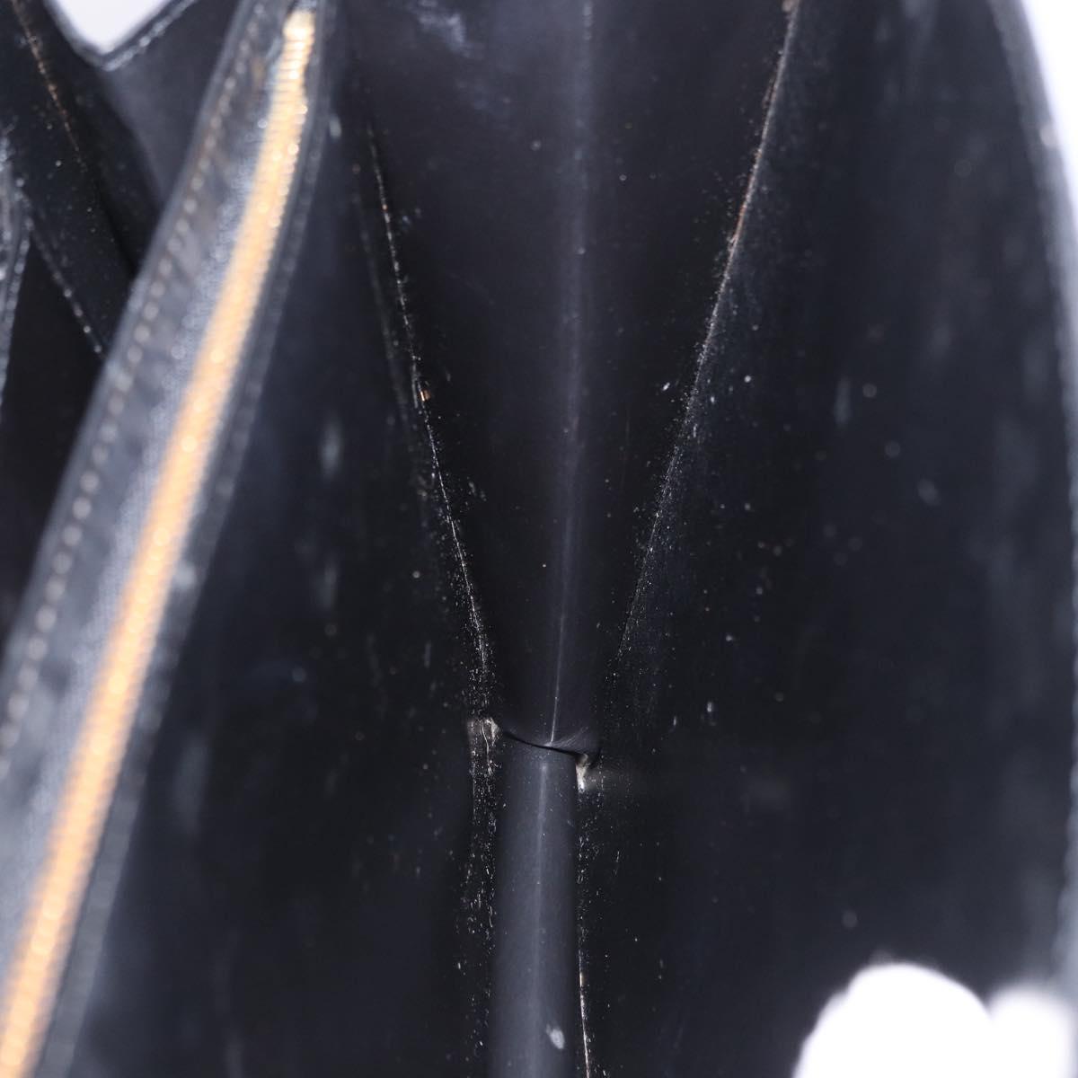 LOUIS VUITTON Epi Capuchin Shoulder Bag Black M52342 LV Auth 202821