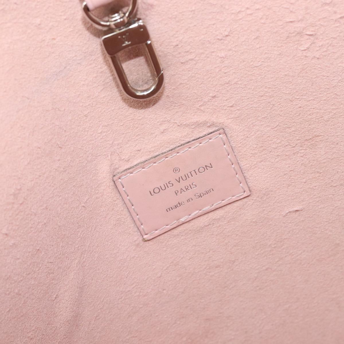 LOUIS VUITTON Epi Neverfull MM Tote Bag Rose Claire M41324 LV Auth 202826A