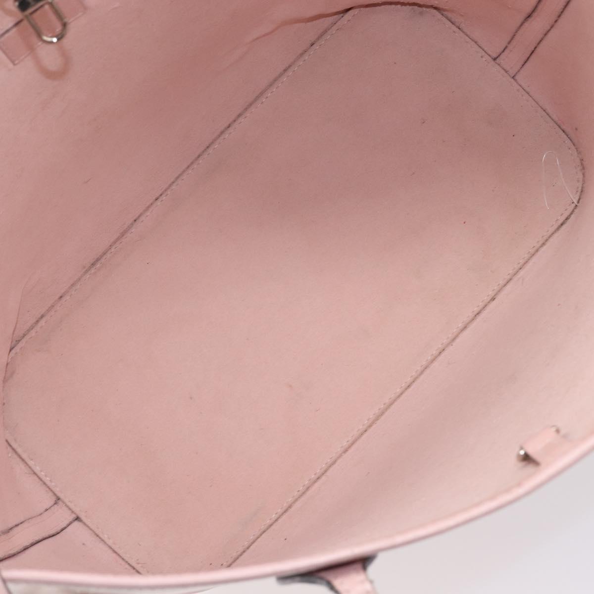 LOUIS VUITTON Epi Neverfull MM Tote Bag Rose Claire M41324 LV Auth 202826A