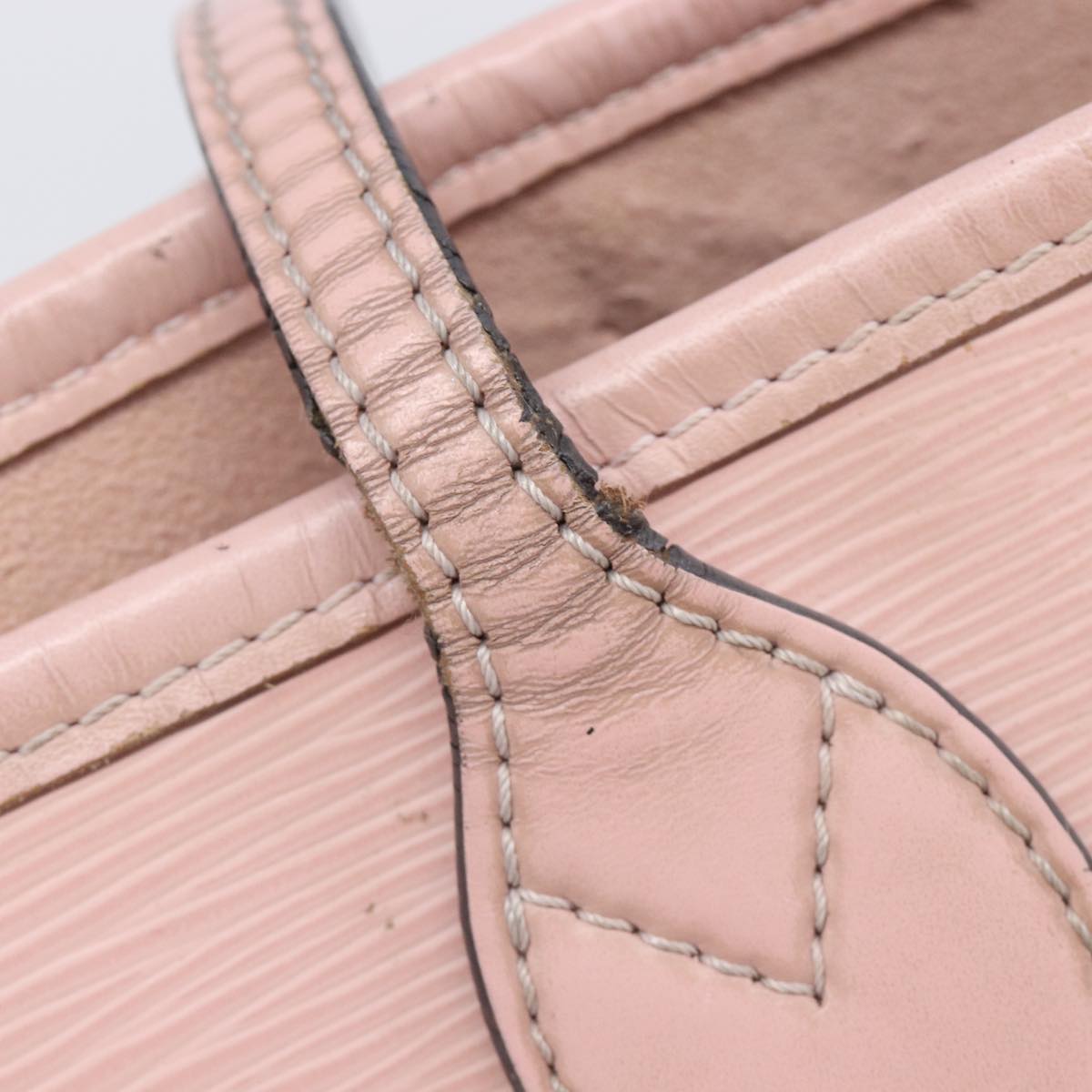 LOUIS VUITTON Epi Neverfull MM Tote Bag Rose Claire M41324 LV Auth 202826A
