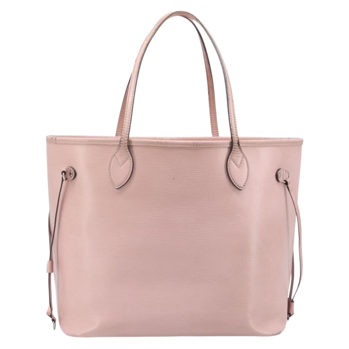 LOUIS VUITTON Epi Neverfull MM Tote Bag Rose Claire M41324 LV Auth 202826A