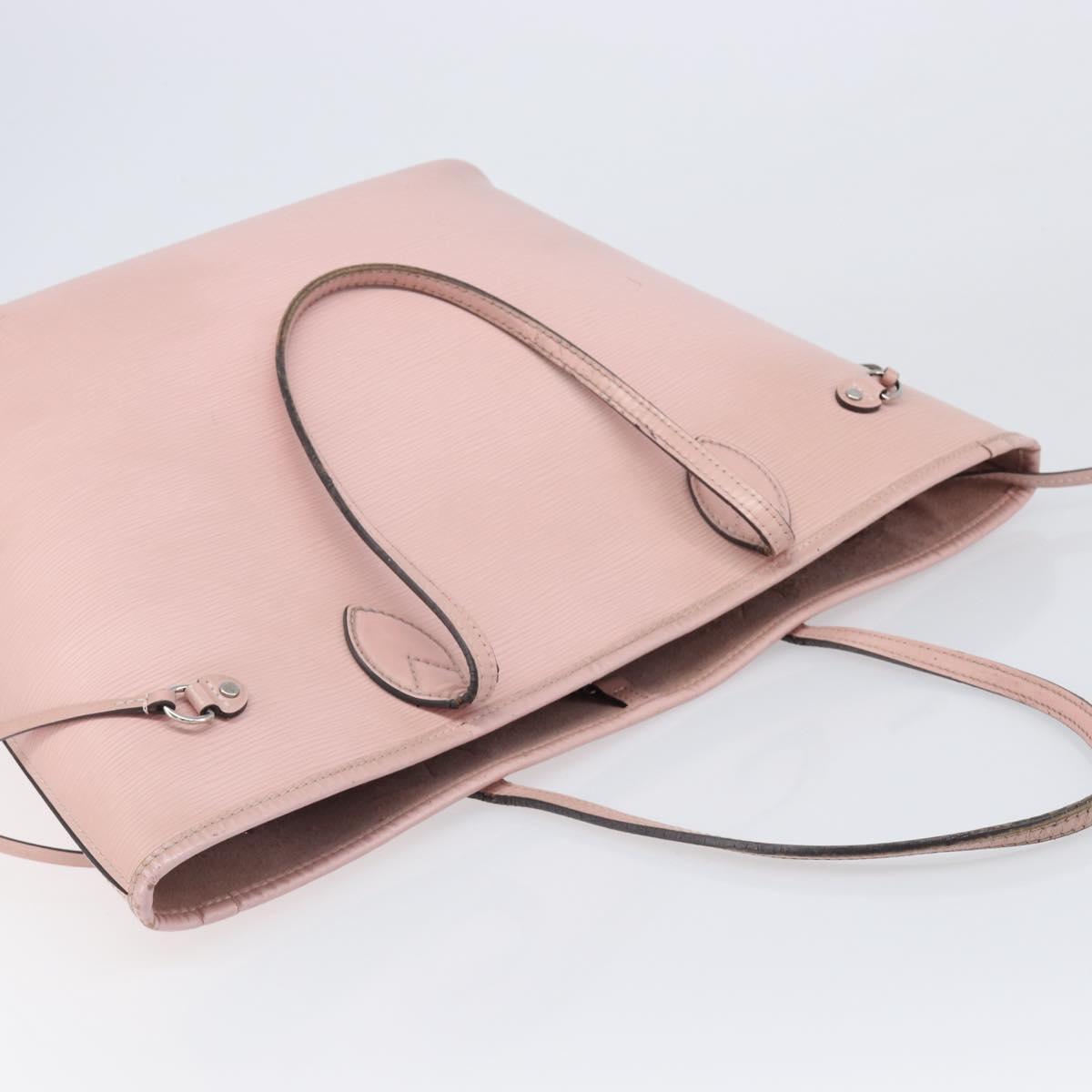 LOUIS VUITTON Epi Neverfull MM Tote Bag Rose Claire M41324 LV Auth 202826A