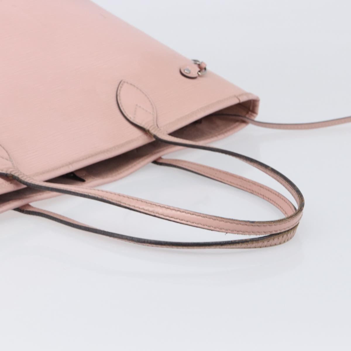 LOUIS VUITTON Epi Neverfull MM Tote Bag Rose Claire M41324 LV Auth 202826A