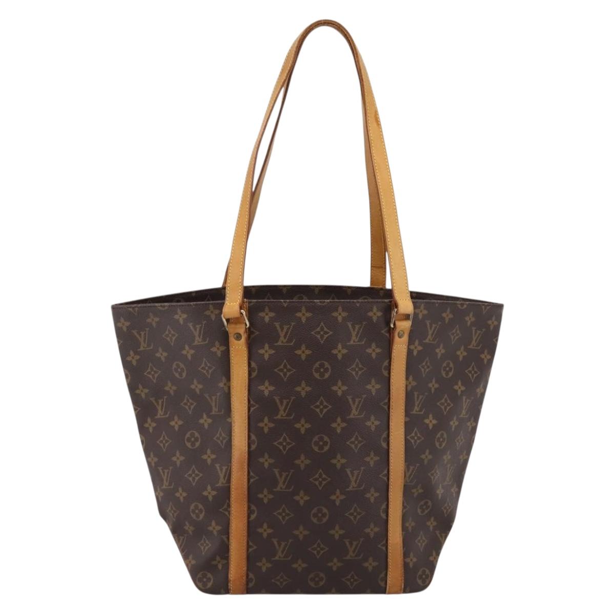 LOUIS VUITTON Monogram Sac Shopping Tote Bag M51108 LV Auth 202828