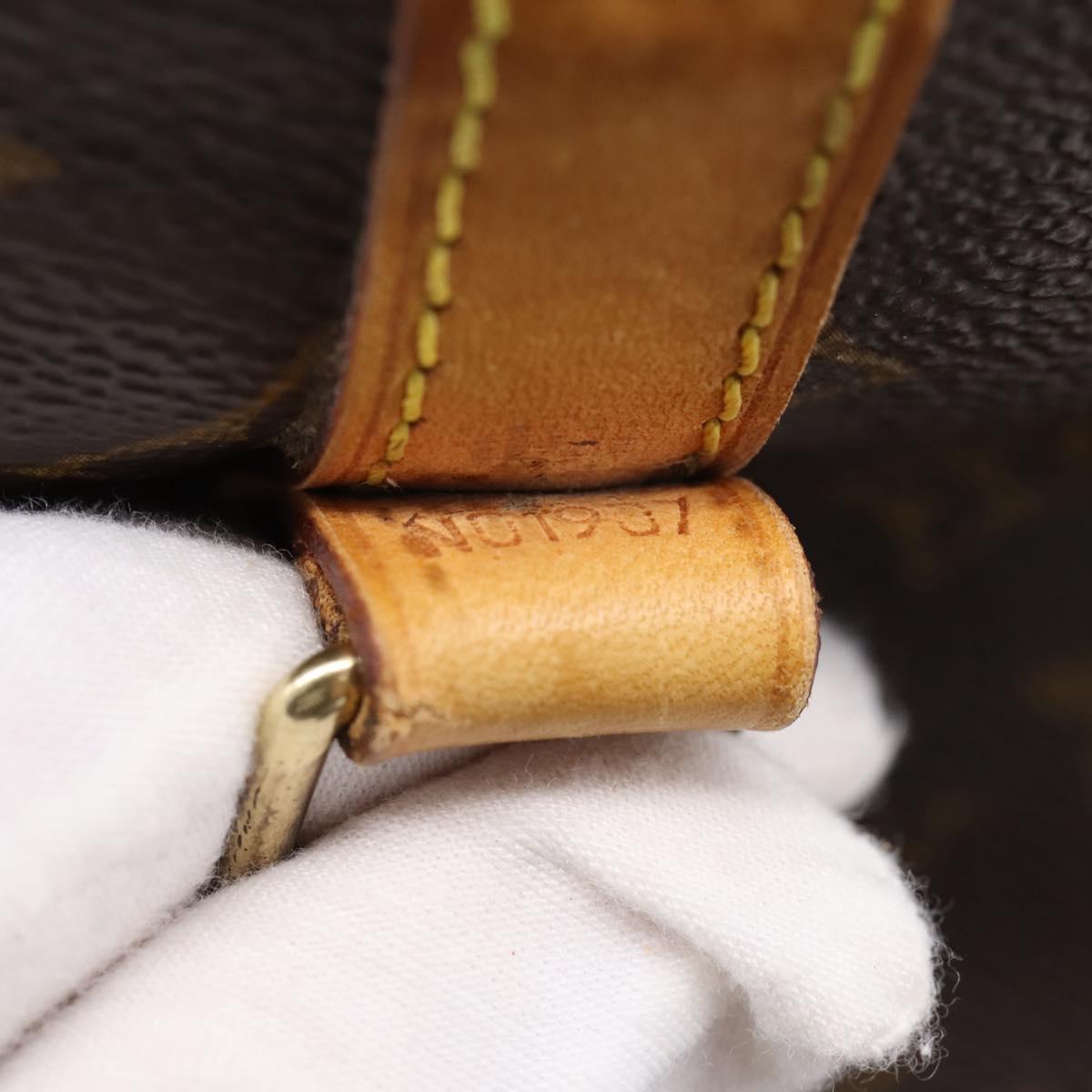 LOUIS VUITTON Monogram Sac Shopping Tote Bag M51108 LV Auth 202828