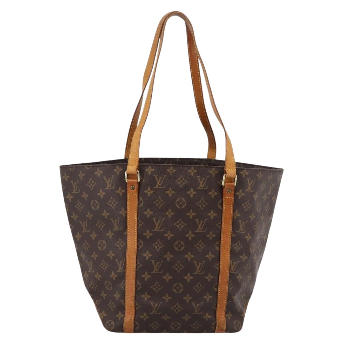 LOUIS VUITTON Monogram Sac Shopping Tote Bag M51108 LV Auth 202829