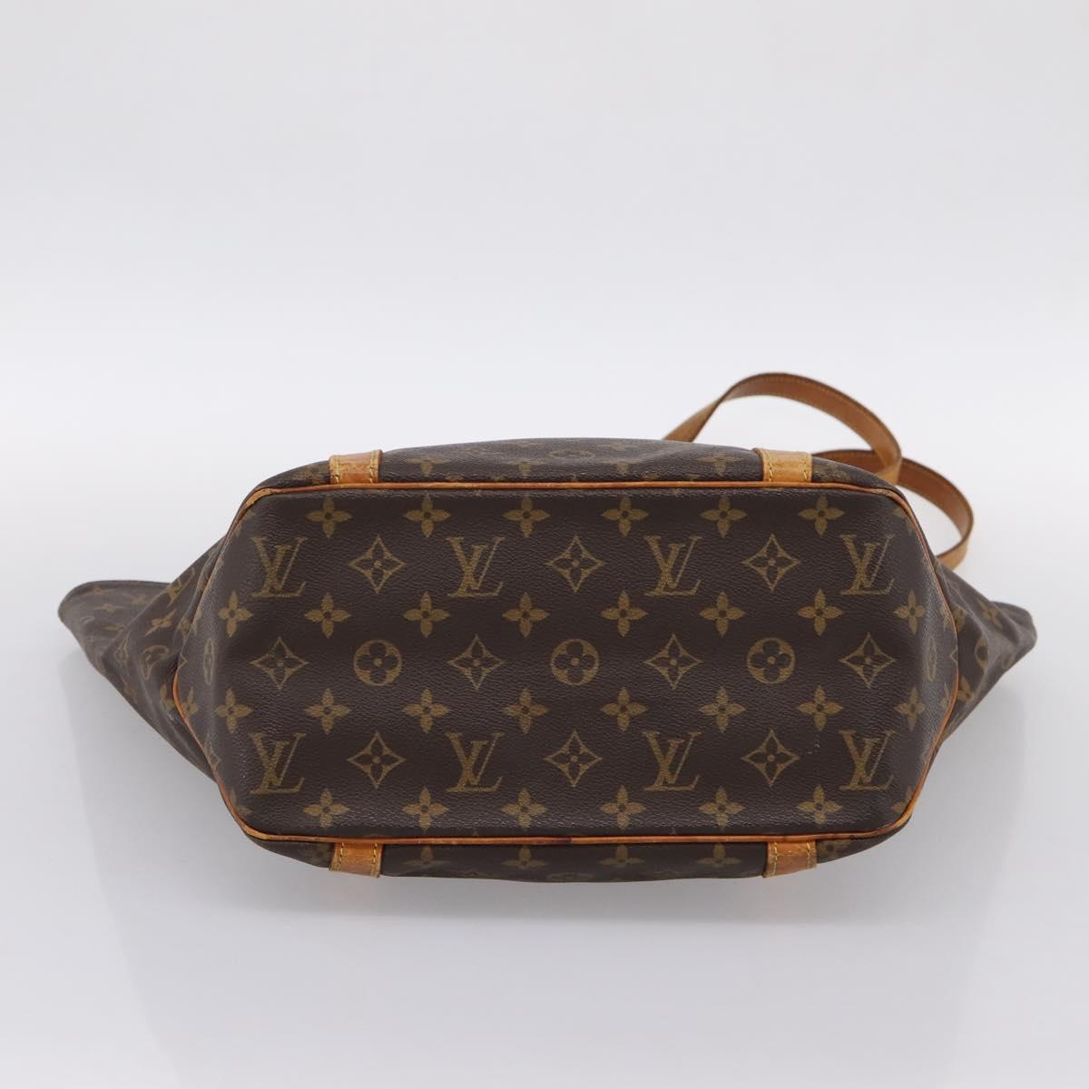 LOUIS VUITTON Monogram Sac Shopping Tote Bag M51108 LV Auth 202829