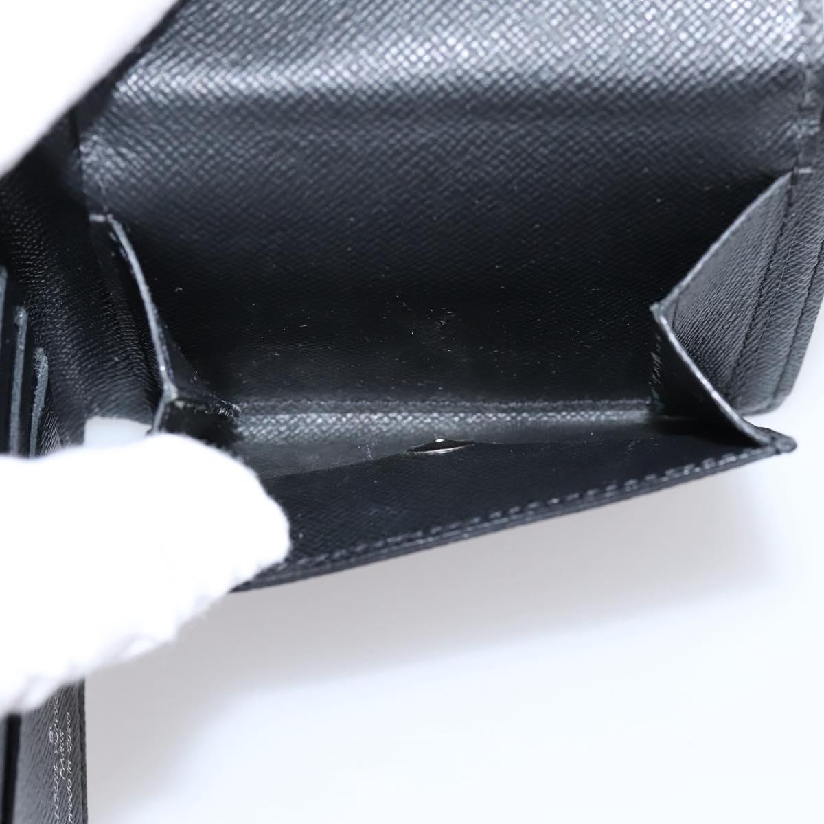 LOUIS VUITTON Monogram Eclipse Portefeuille Marco NM M62545 LV Auth 202834
