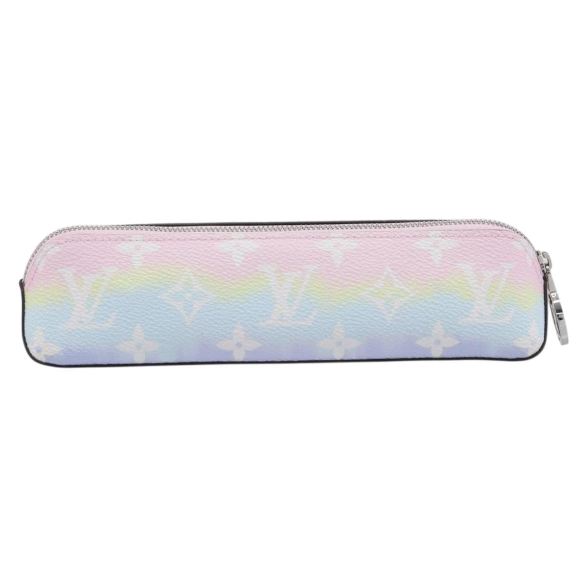 LOUIS VUITTON Monogram Escal Trousse Elizabeth Pen Case Pink GI0473 Auth 202836A