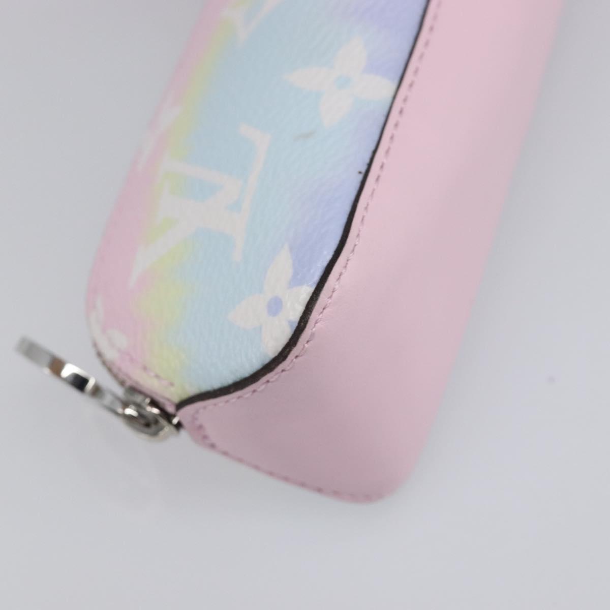 LOUIS VUITTON Monogram Escal Trousse Elizabeth Pen Case Pink GI0473 Auth 202836A