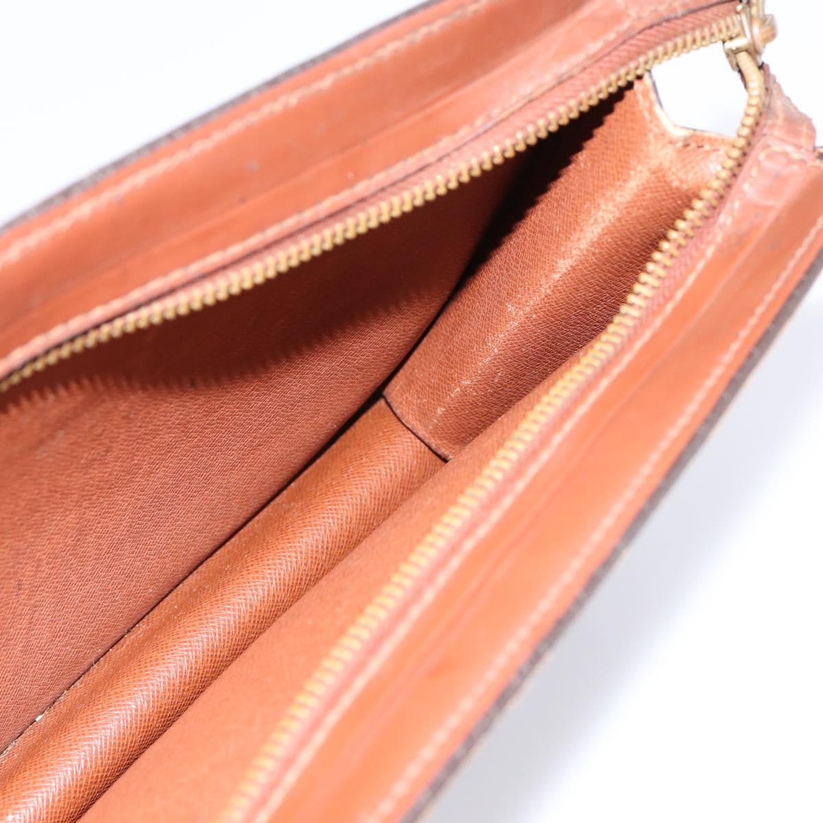 LOUIS VUITTON Monogram Pochette Homme Clutch Bag M51795 LV Auth 202842