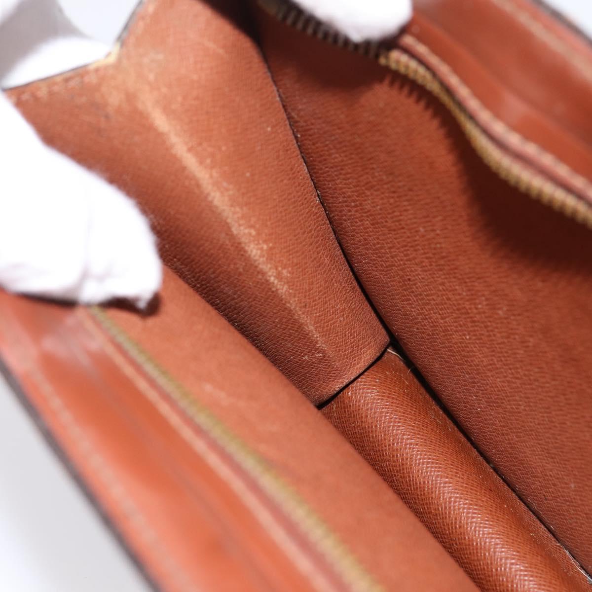 LOUIS VUITTON Monogram Pochette Homme Clutch Bag M51795 LV Auth 202842