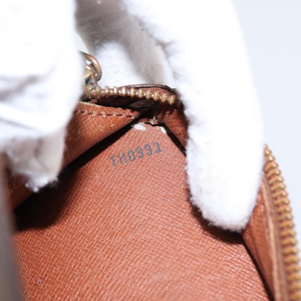 LOUIS VUITTON Monogram Pochette Homme Clutch Bag M51795 LV Auth 202842