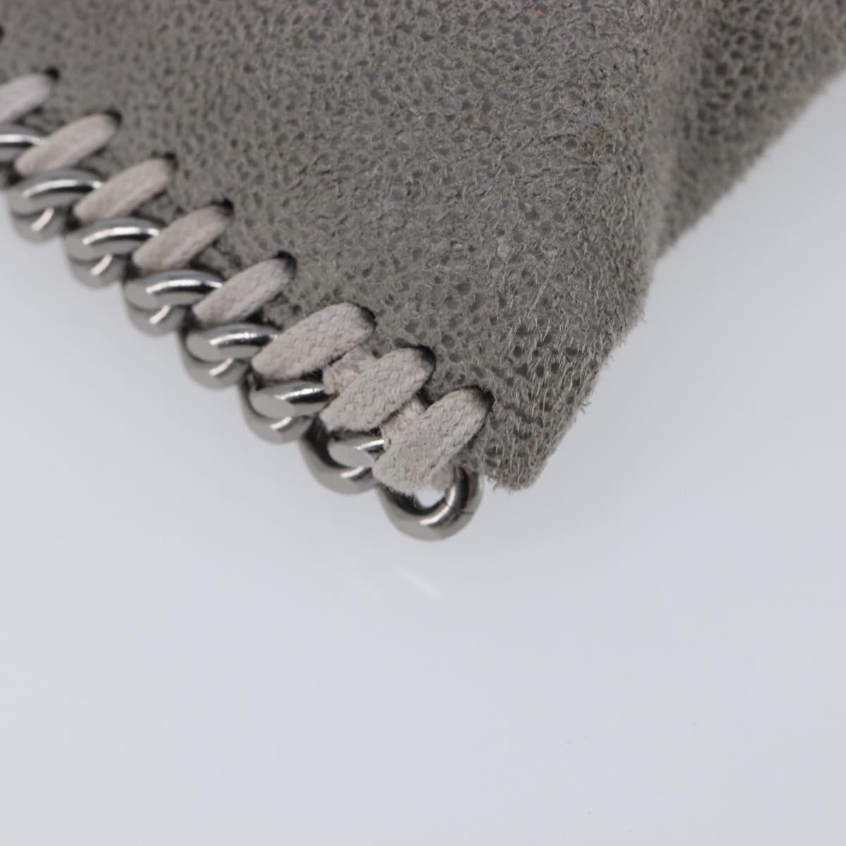 Stella MacCartney Falabella Micro Chain Shoulder Pouch Polyester Auth 202846V