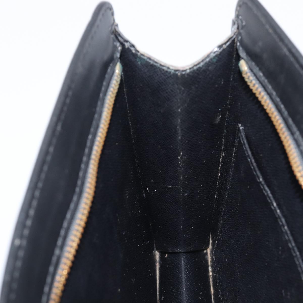 LOUIS VUITTON Epi Pochette Homme Clutch Bag Black M52522 LV Auth 202850