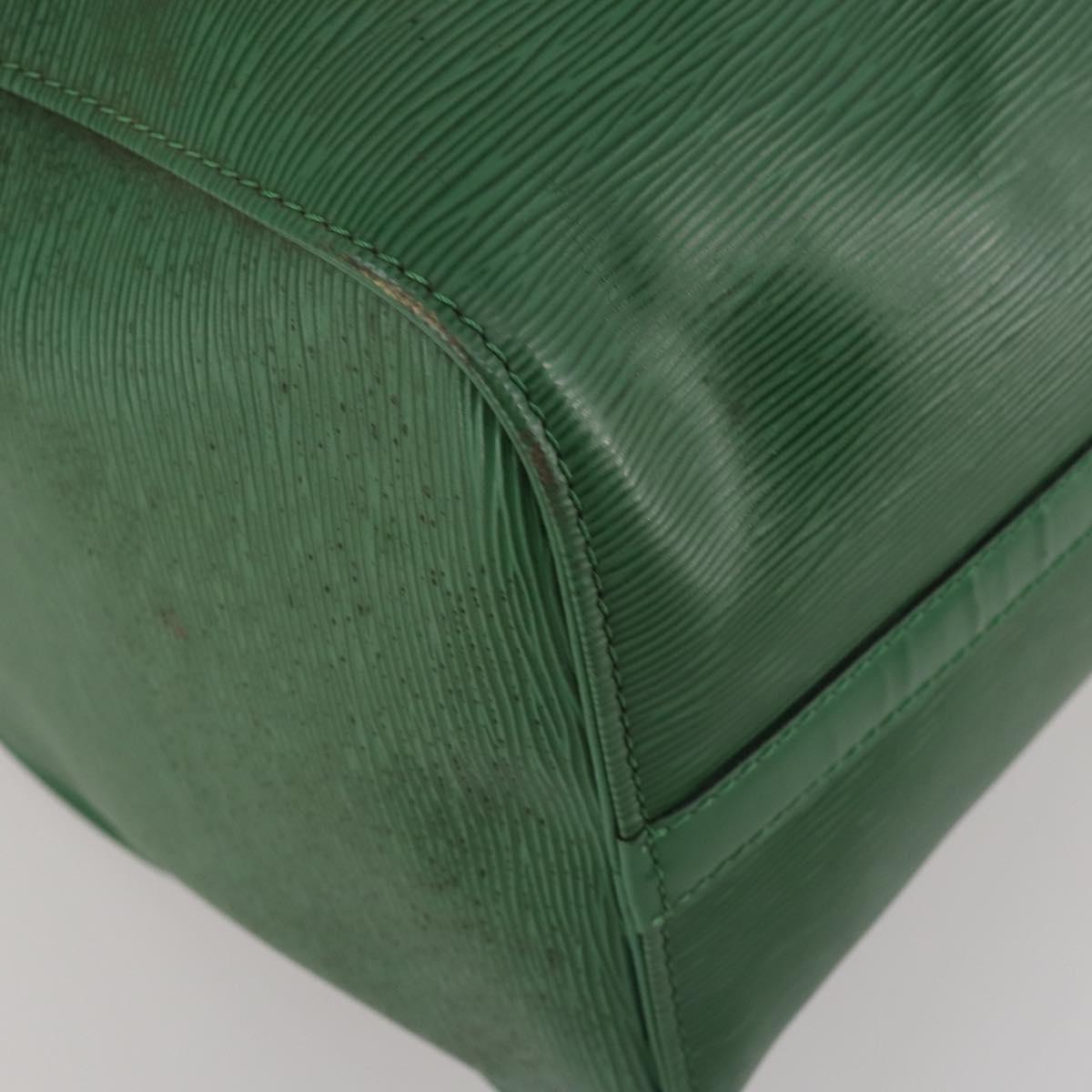 LOUIS VUITTON Epi Keepall 45 Boston Bag Green M42974 LV Auth 202856
