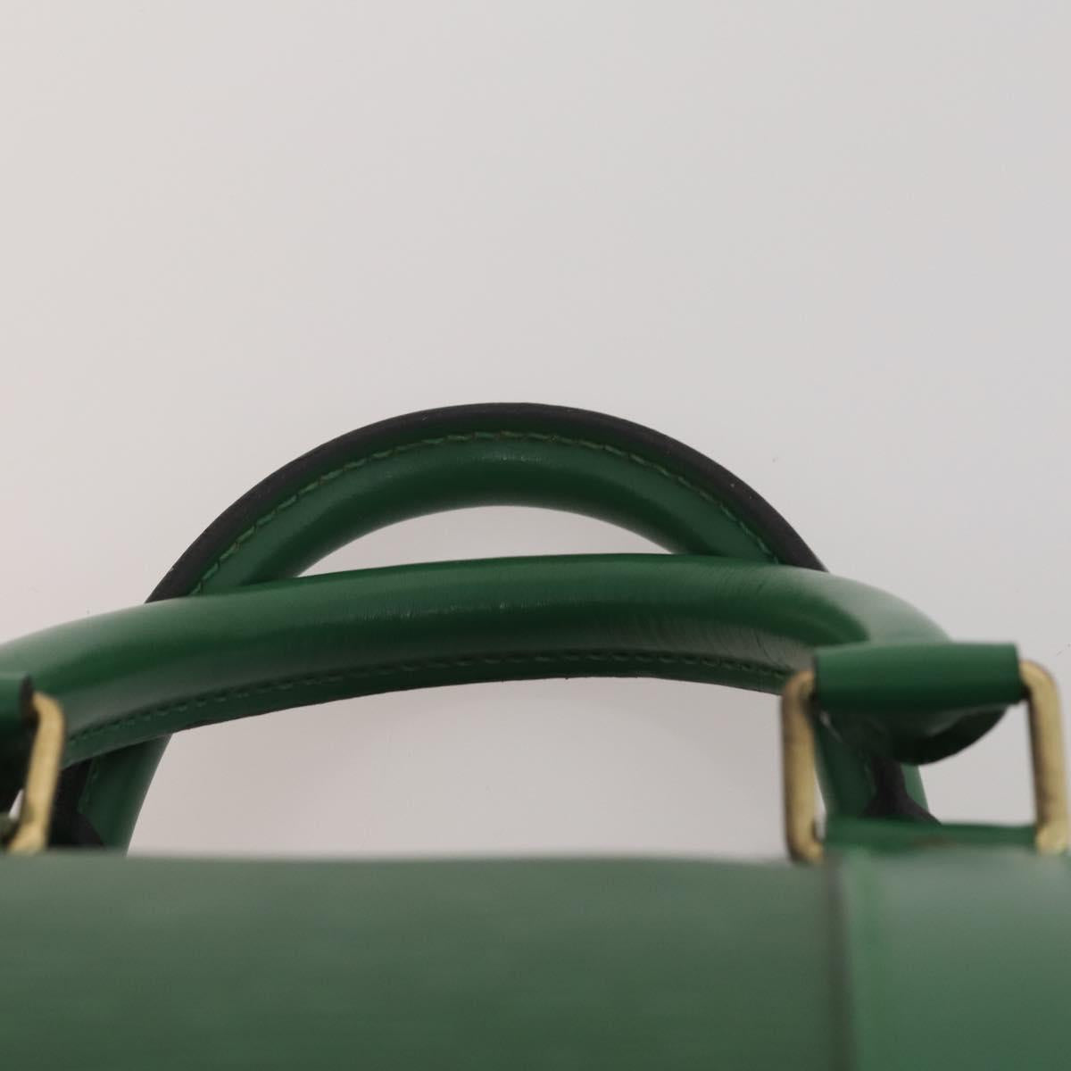 LOUIS VUITTON Epi Keepall 45 Boston Bag Green M42974 LV Auth 202856
