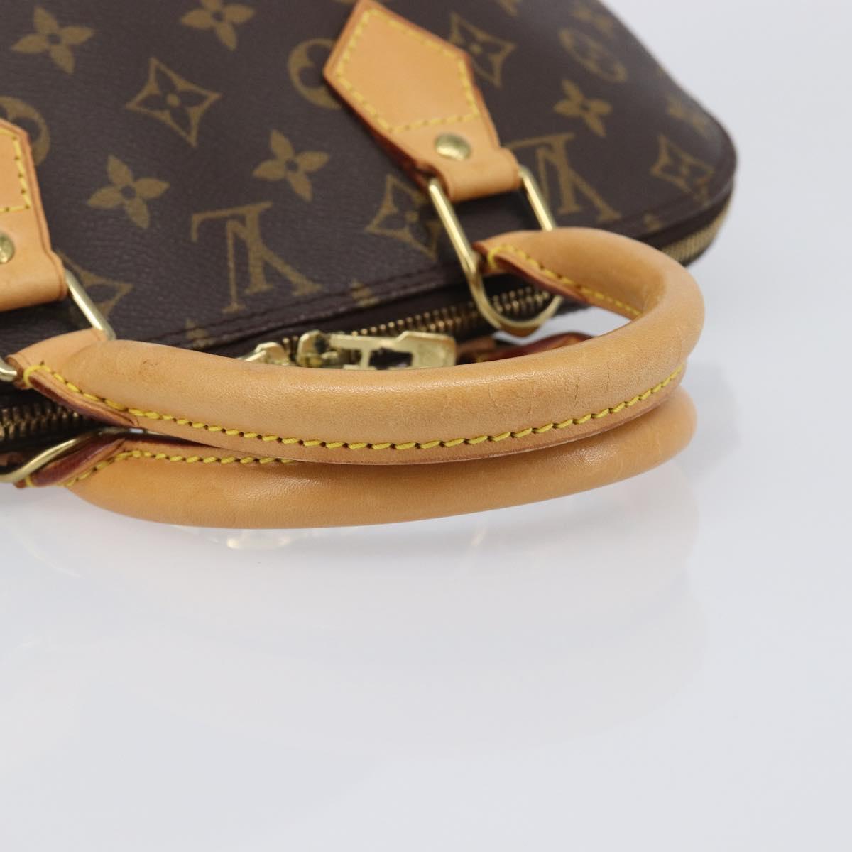 LOUIS VUITTON Monogram Alma Hand Bag M51130 LV Auth 202858A