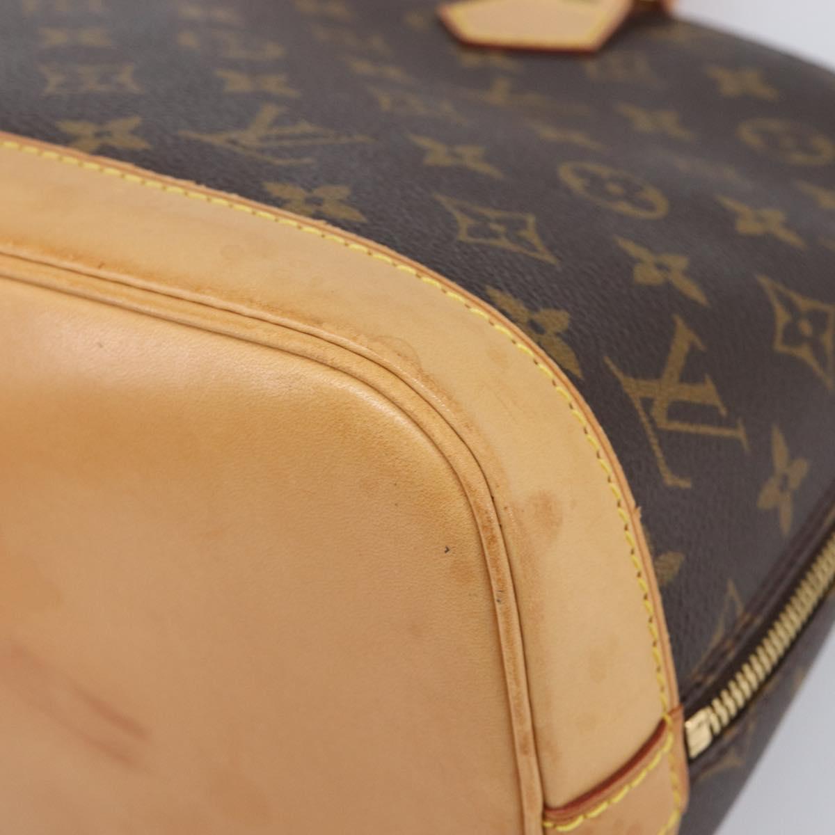 LOUIS VUITTON Monogram Alma Hand Bag M51130 LV Auth 202860V