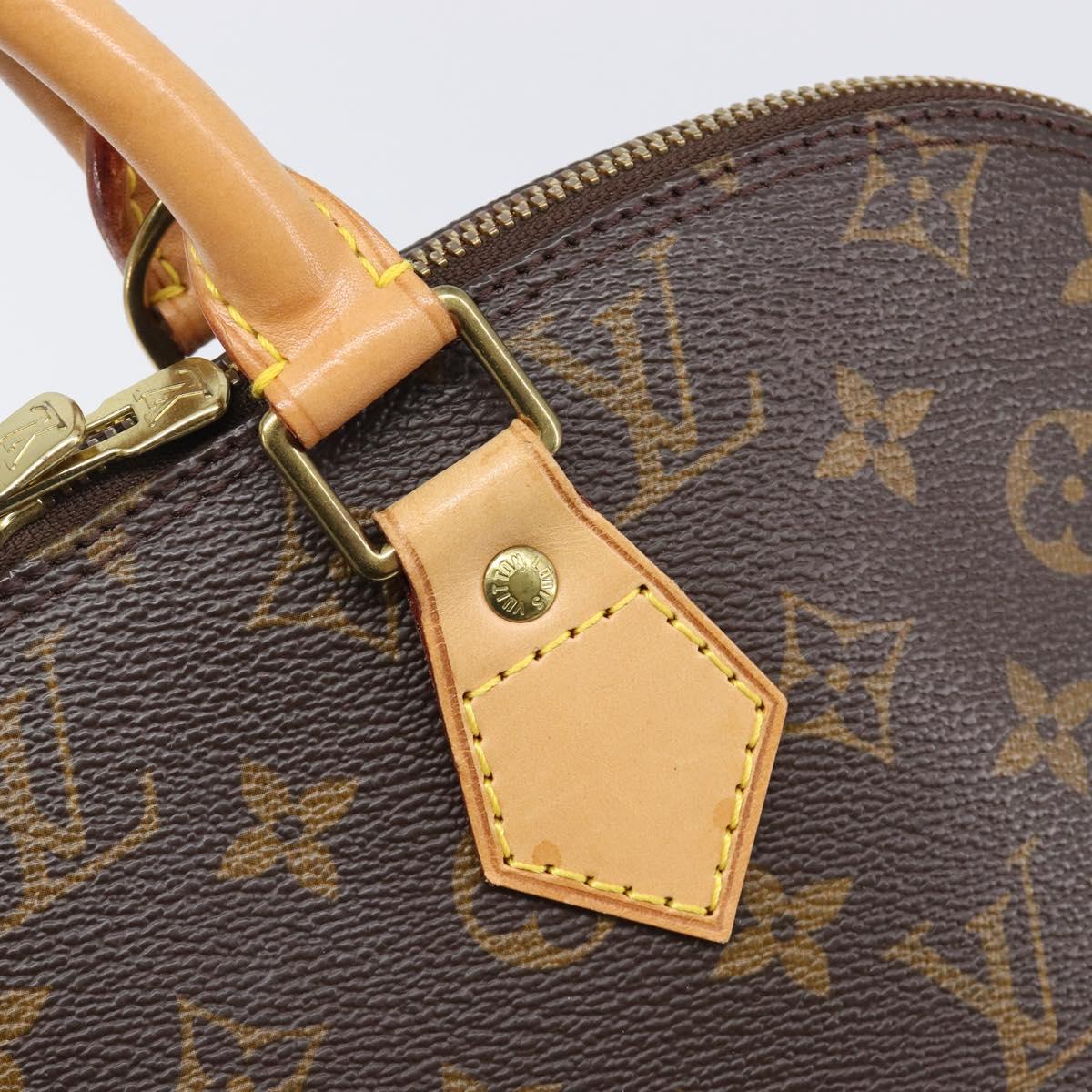 LOUIS VUITTON Monogram Alma Hand Bag M51130 LV Auth 202860V
