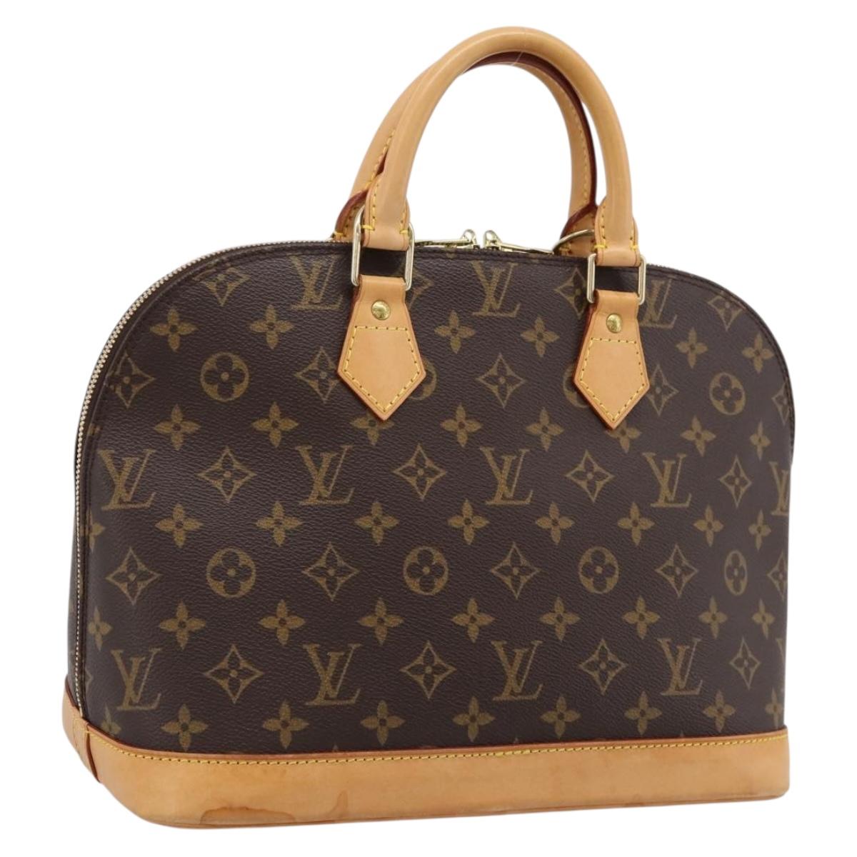 LOUIS VUITTON Monogram Alma Hand Bag M51130 LV Auth 202861V