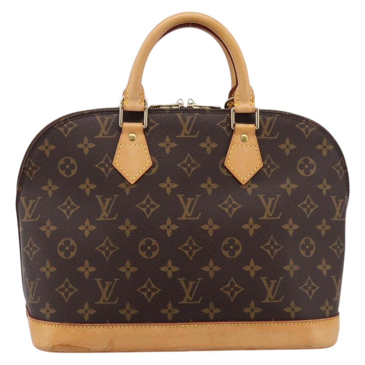 LOUIS VUITTON Monogram Alma Hand Bag M51130 LV Auth 202861V