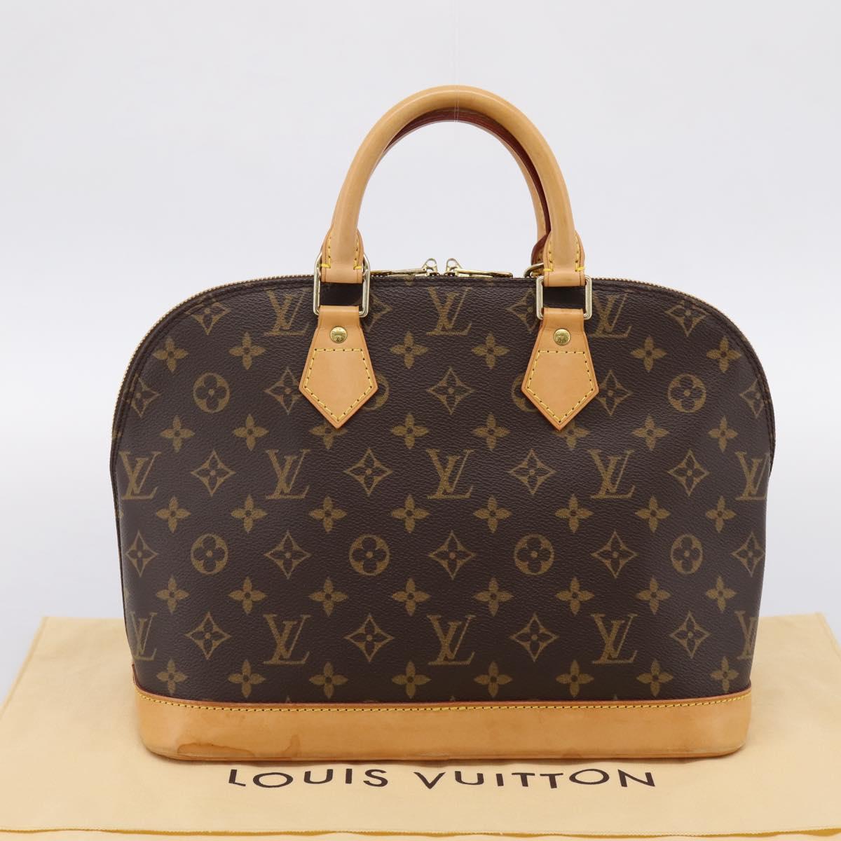 LOUIS VUITTON Monogram Alma Hand Bag M51130 LV Auth 202861V