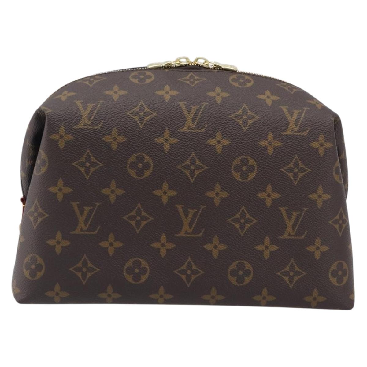 LOUIS VUITTON Monogram Pochette Cosmetic GM Pouch M46458 LV Auth 202865SAM