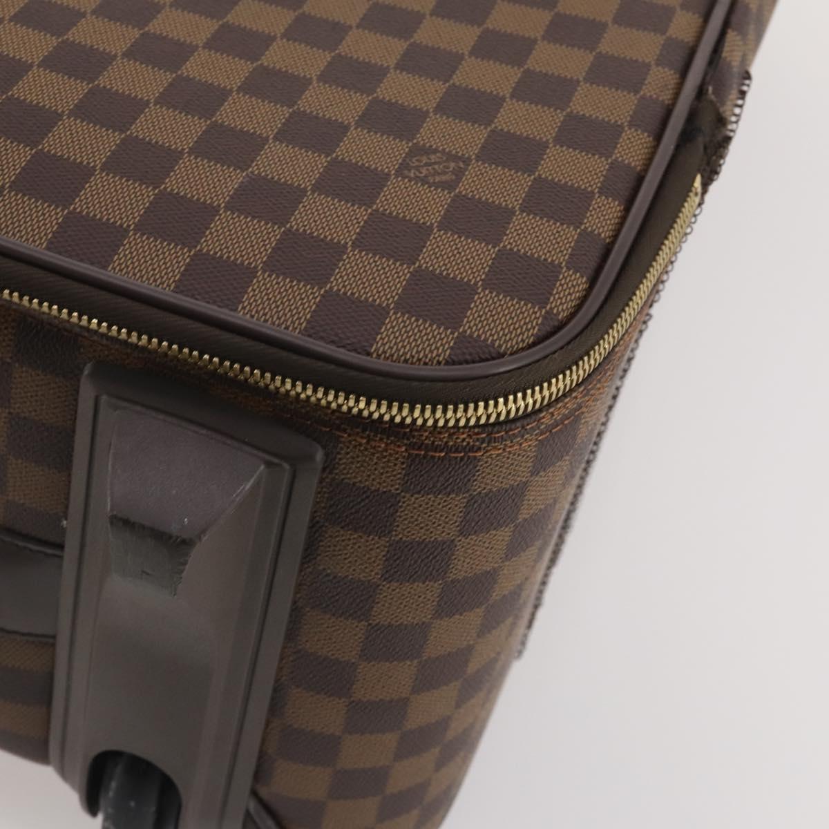 LOUIS VUITTON Damier Ebene Pegas 65 Suitcase N23295 LV Auth 202868