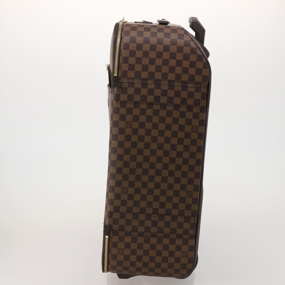 LOUIS VUITTON Damier Ebene Pegas 65 Suitcase N23295 LV Auth 202868