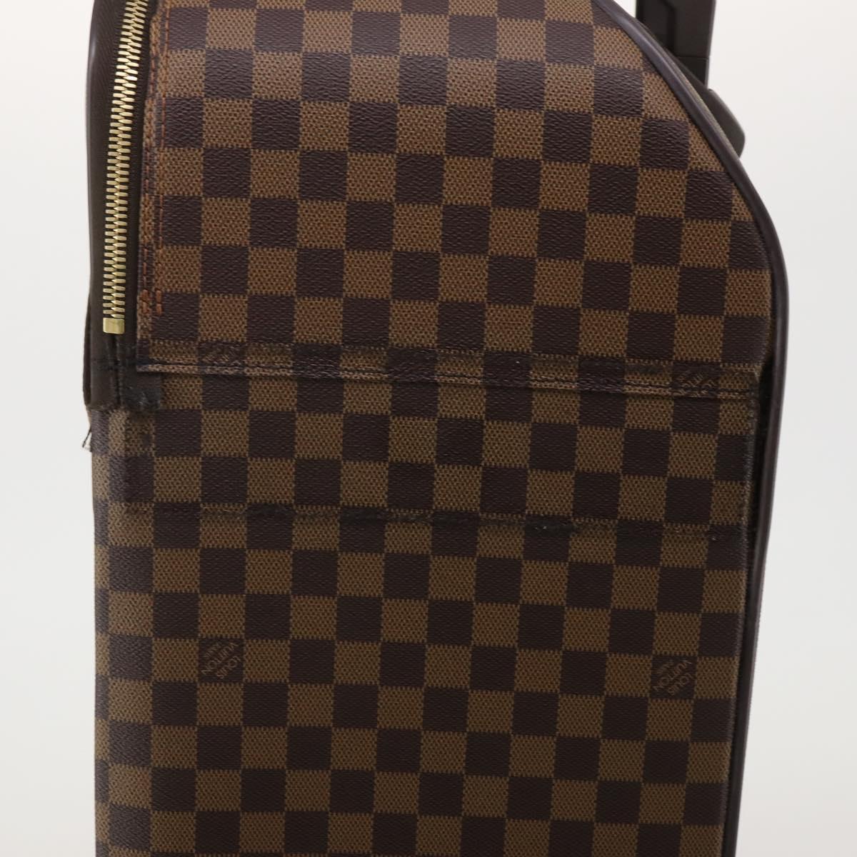 LOUIS VUITTON Damier Ebene Pegas 65 Suitcase N23295 LV Auth 202868