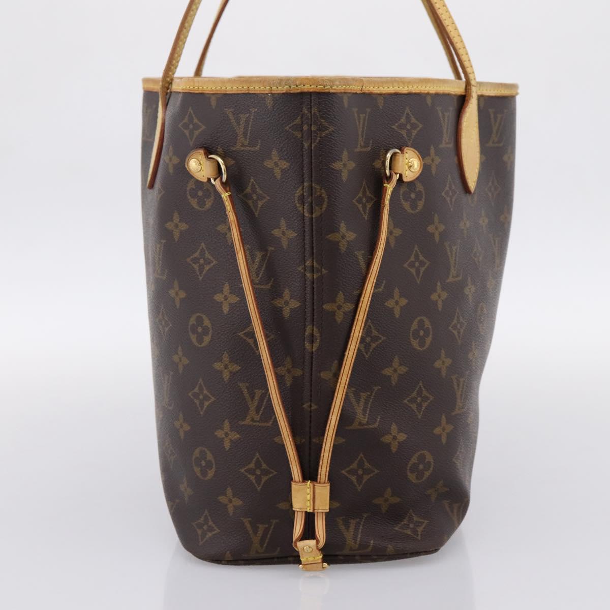 LOUIS VUITTON Monogram Neverfull MM Tote Bag M40156 LV Auth 202876