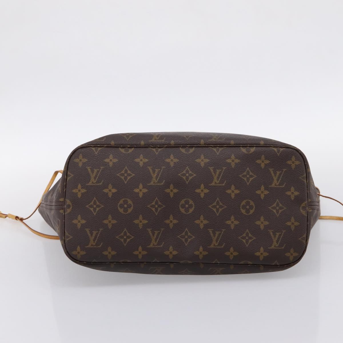 LOUIS VUITTON Monogram Neverfull MM Tote Bag M40156 LV Auth 202876