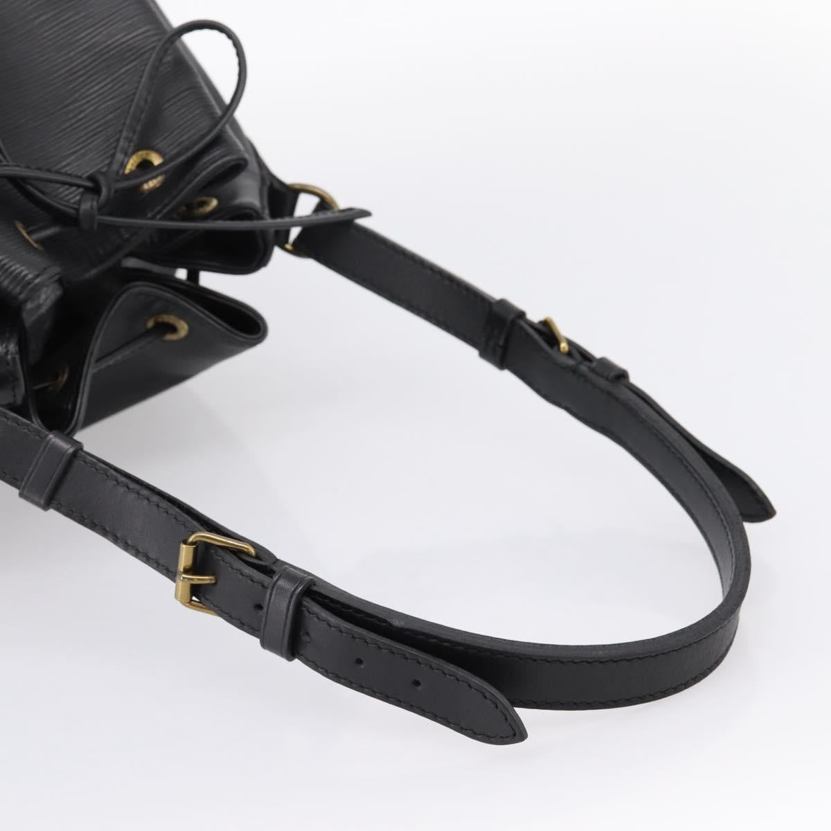 LOUIS VUITTON Epi Noe Shoulder Bag Black M44002 LV Auth 202885A