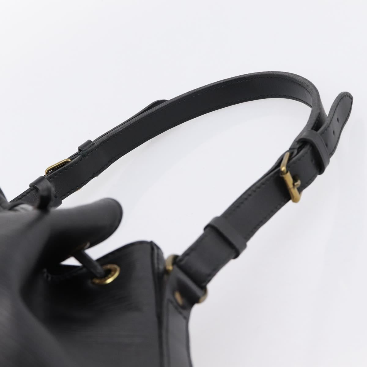 LOUIS VUITTON Epi Noe Shoulder Bag Black M44002 LV Auth 202885A