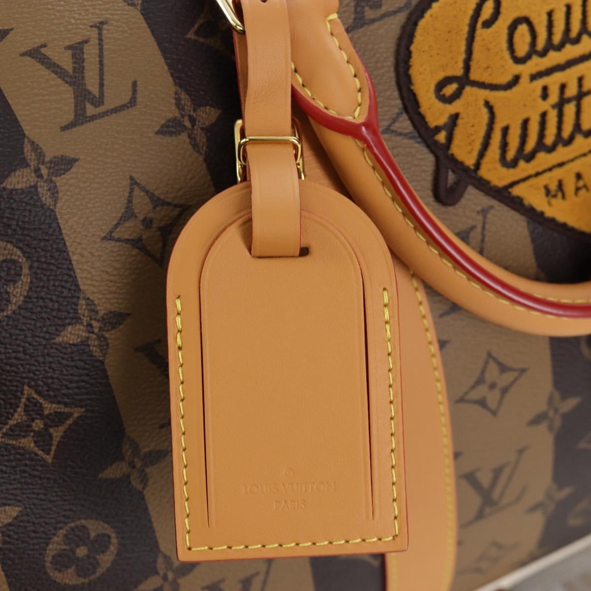 LOUIS VUITTON HUMAN MADE NIGO Keepall Bandouliere 50 Bag M45967 LV Auth 202900SM