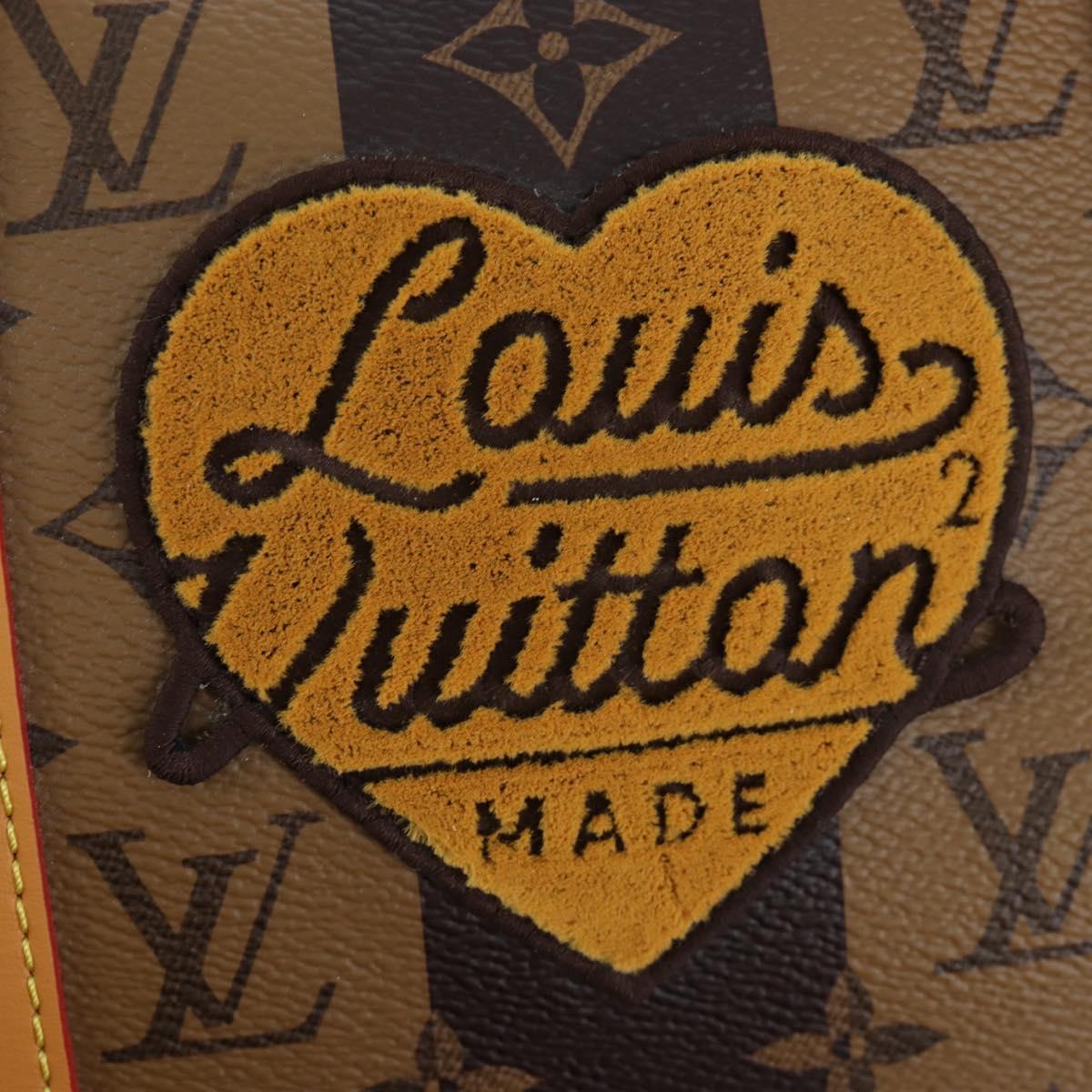LOUIS VUITTON HUMAN MADE NIGO Keepall Bandouliere 50 Bag M45967 LV Auth 202900SM