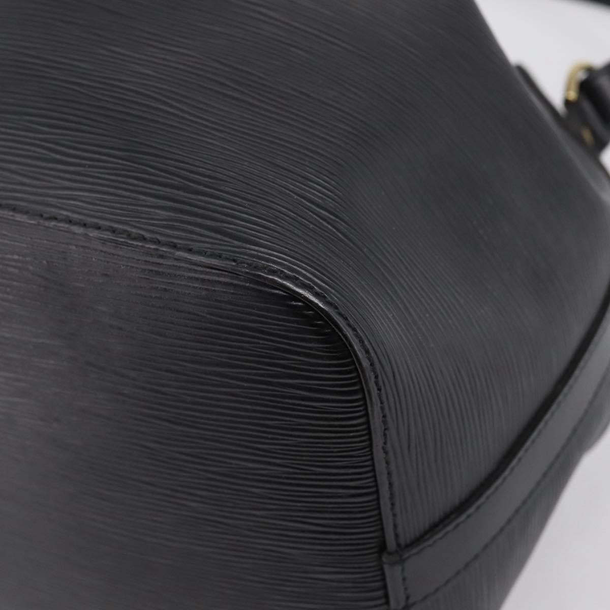 LOUIS VUITTON Epi Petit Noe Shoulder Bag Black M44102 LV Auth 202906A