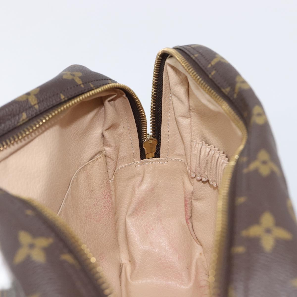LOUIS VUITTON Monogram Trousse Toilette 28 Clutch Bag M47522 LV Auth 202916A