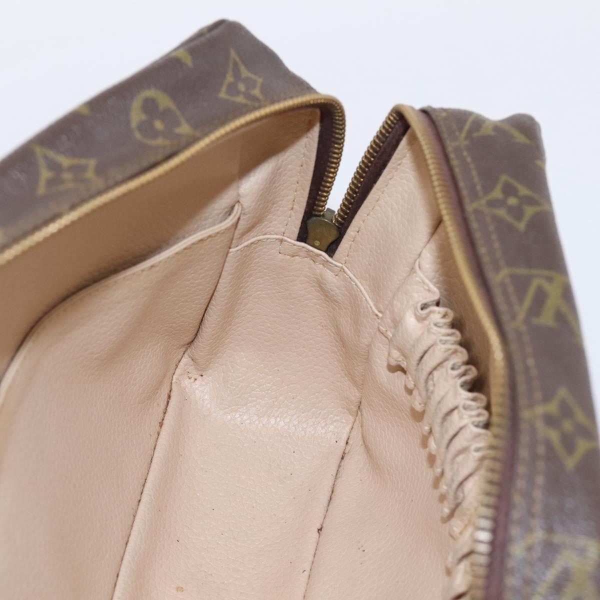 LOUIS VUITTON Monogram Trousse Toilette 28 Clutch Bag M47522 LV Auth 202917