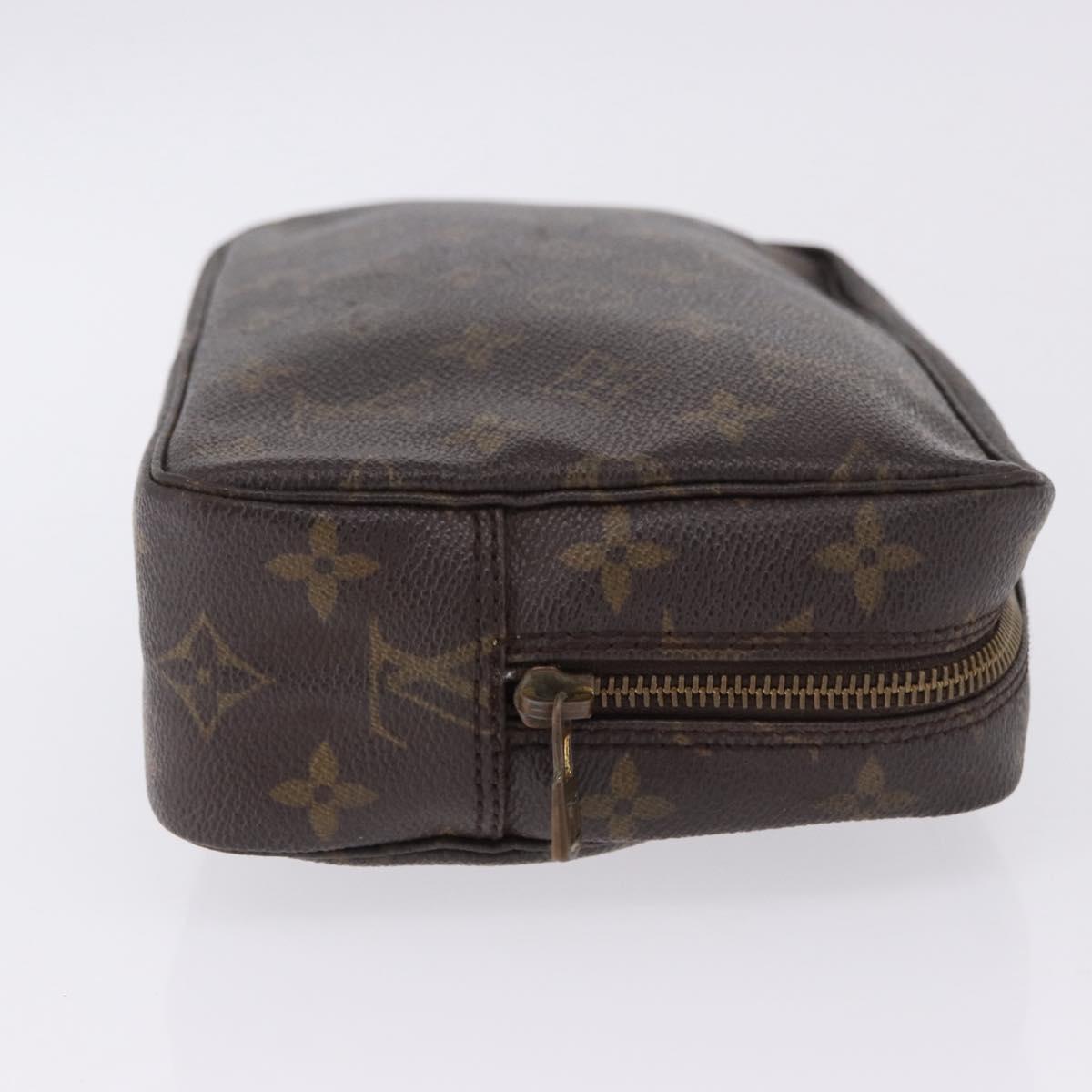 LOUIS VUITTON Monogram Trousse Toilette 23 Clutch Bag M47524 LV Auth 202923