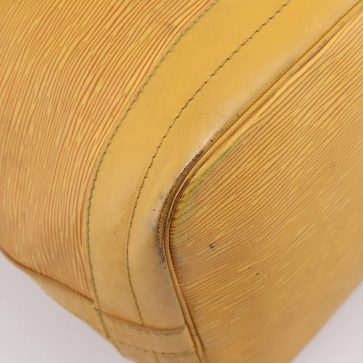 LOUIS VUITTON Epi Noe Shoulder Bag Tassili Yellow M44009 LV Auth 202931