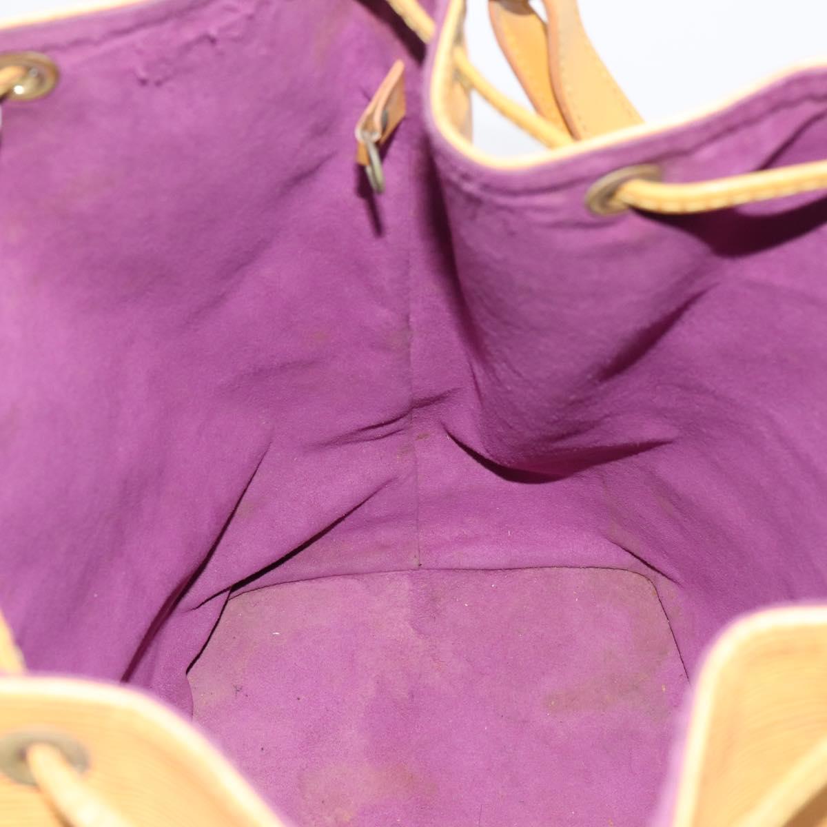 LOUIS VUITTON Epi Noe Shoulder Bag Tassili Yellow M44009 LV Auth 202931
