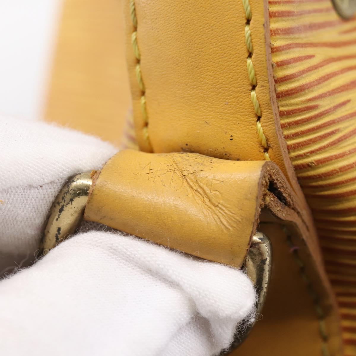 LOUIS VUITTON Epi Noe Shoulder Bag Tassili Yellow M44009 LV Auth 202931