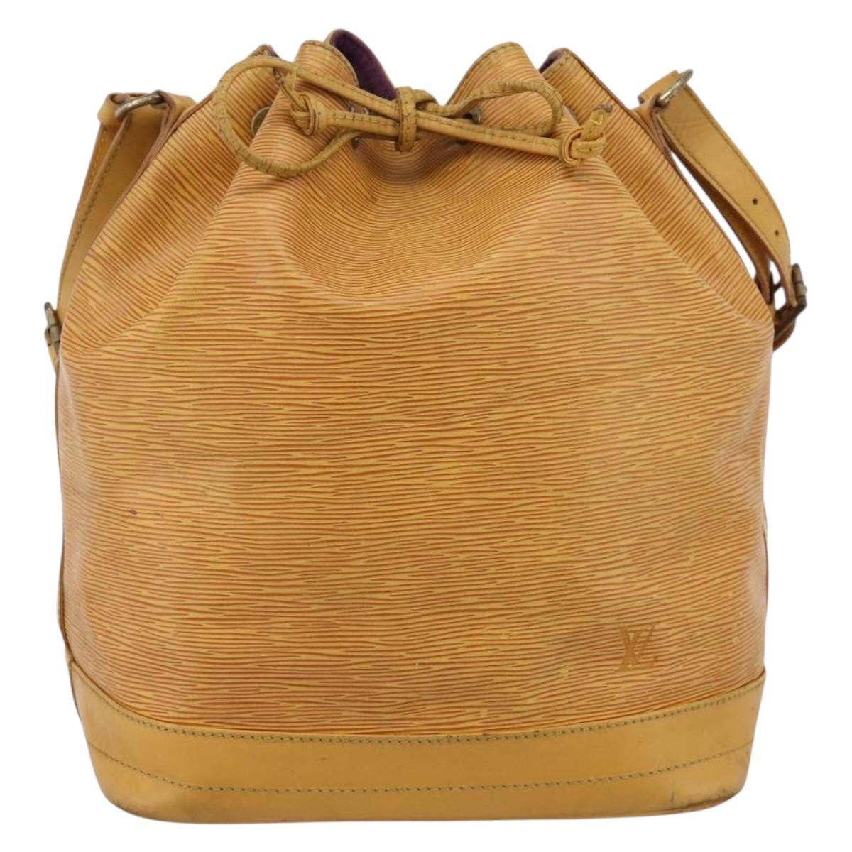 LOUIS VUITTON Epi Noe Shoulder Bag Tassili Yellow M44009 LV Auth 202931