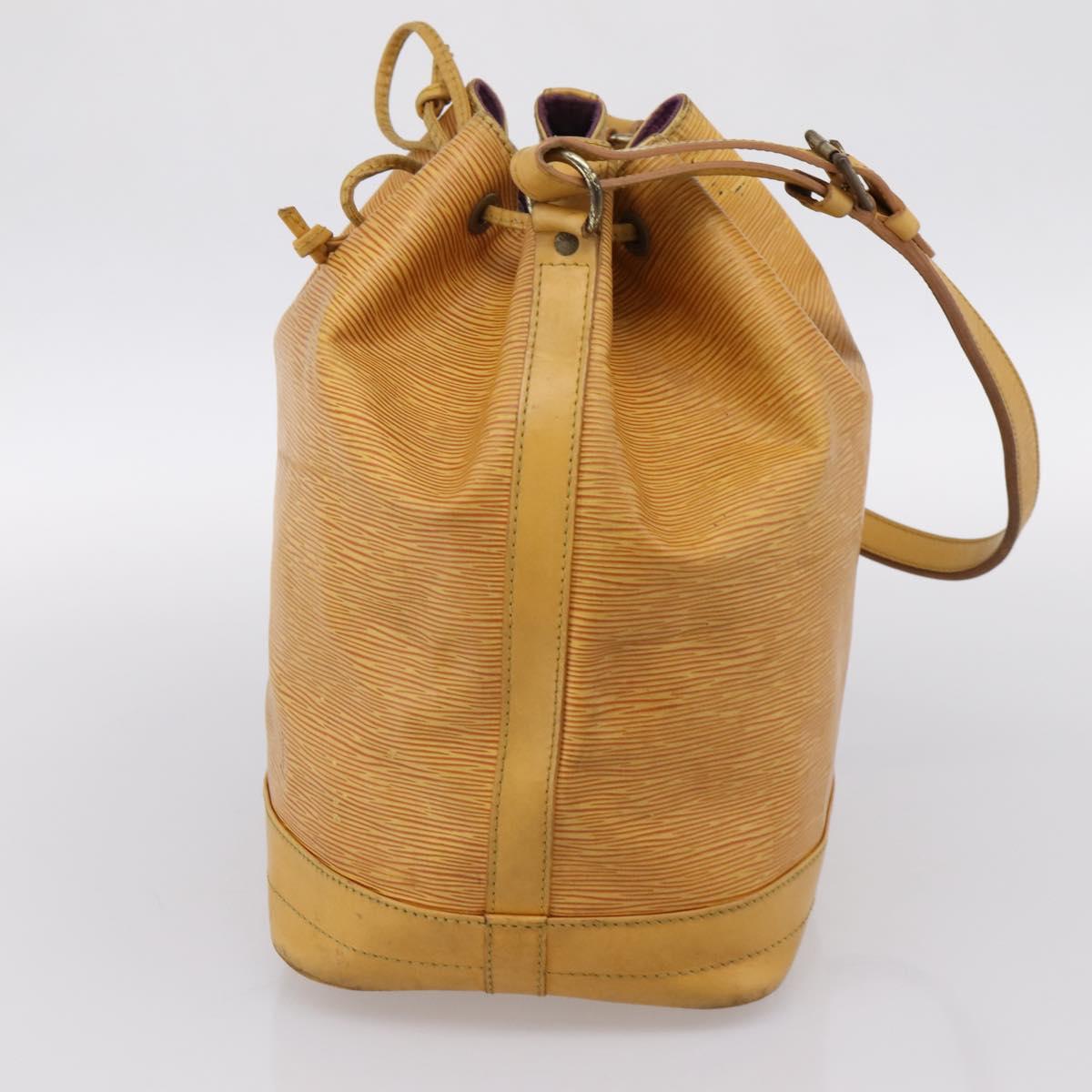 LOUIS VUITTON Epi Noe Shoulder Bag Tassili Yellow M44009 LV Auth 202931