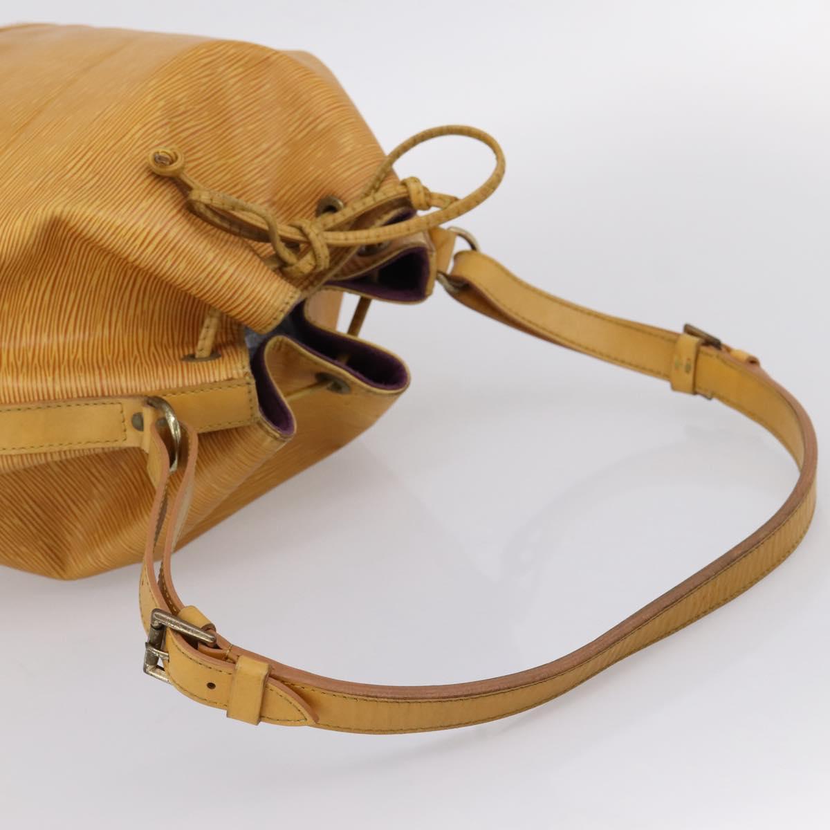 LOUIS VUITTON Epi Noe Shoulder Bag Tassili Yellow M44009 LV Auth 202931